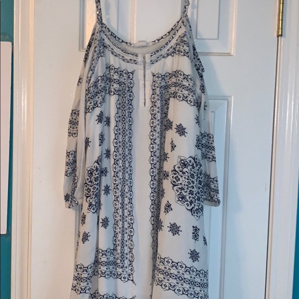 cold shoulder dress